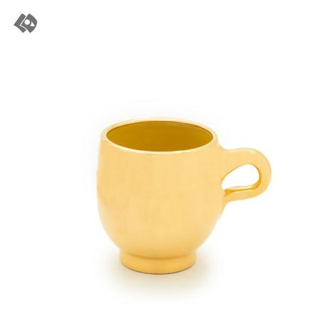 نمایش جزئیات برای  لیوان خمره ای سرامیکی آپریگون لاستر طلا داخل زرد تصویر  لیوان خمره ای سرامیکی آپریگون لاستر طلا داخل زرد