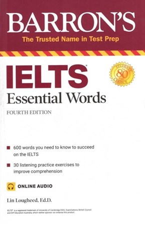 نمایش جزئیات برای  barrons Essential words for the ielts(fourth edition) تصویر  barrons Essential words for the ielts(fourth edition)