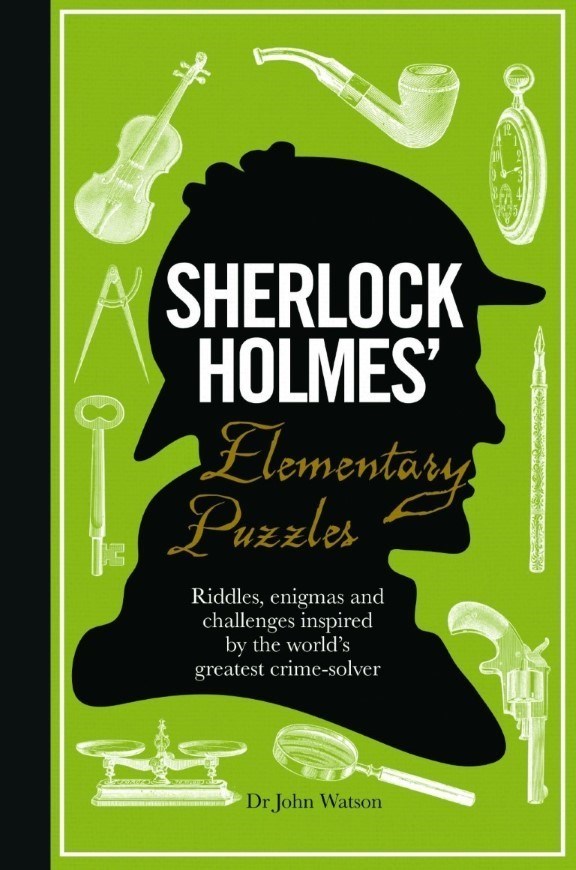 تصویر  Sherlock Holmes Elementary Puzzle Book