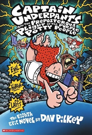 نمایش جزئیات برای  Captain Underpants and the Preposterous Plight of the Purple Potty People تصویر  Captain Underpants and the Preposterous Plight of the Purple Potty People