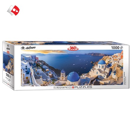 نمایش جزئیات برای  پازل پانورامیک Santorini Greece 60105300 تصویر  پازل پانورامیک Santorini Greece 60105300