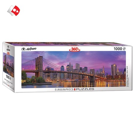 نمایش جزئیات برای  پازل پانورامیک Brooklyn Bridge NewYork 60105301 تصویر  پازل پانورامیک Brooklyn Bridge NewYork 60105301
