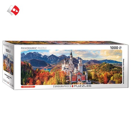 نمایش جزئیات برای  پازل پانورامیک Neuschwanstein In Fall 60105444 تصویر  پازل پانورامیک Neuschwanstein In Fall 60105444