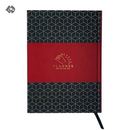نمایش جزئیات برای  پلنر ماهانه همیشه رنگ مشکی زرشکی Monthly Planner تصویر  پلنر ماهانه همیشه رنگ مشکی زرشکی Monthly Planner