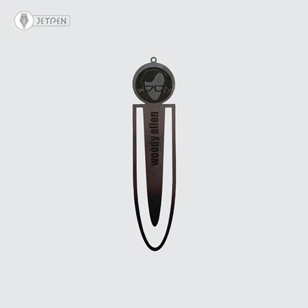 نمایش جزئیات برای  بوک مارک فلزی طرح وودی آلن (Bookmark) تصویر  بوک مارک فلزی طرح وودی آلن (Bookmark)