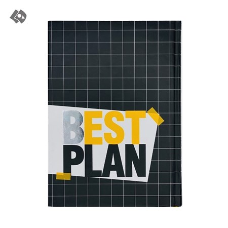 تصویر  دفتریادداشت همیشه تایپوگرافی بست پلن Best Plan کد 455