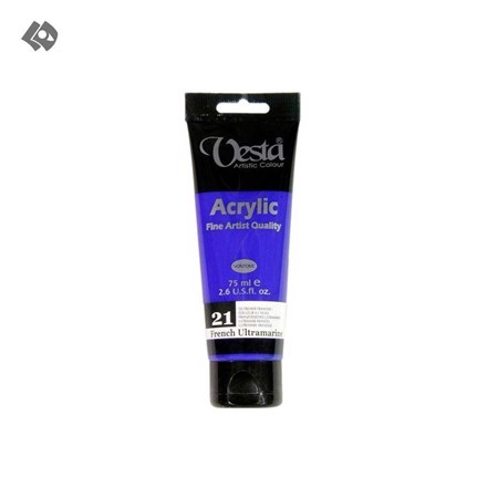 نمایش جزئیات برای  رنگ اکریلیک وستا 75 میل فرنچ اولترامارین  21 تصویر  رنگ اکریلیک وستا 75 میل فرنچ اولترامارین  21