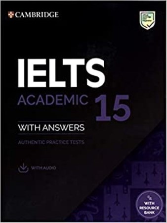 نمایش جزئیات برای  cambridge english IELTS academic 15 with CD تصویر  cambridge english IELTS academic 15 with CD
