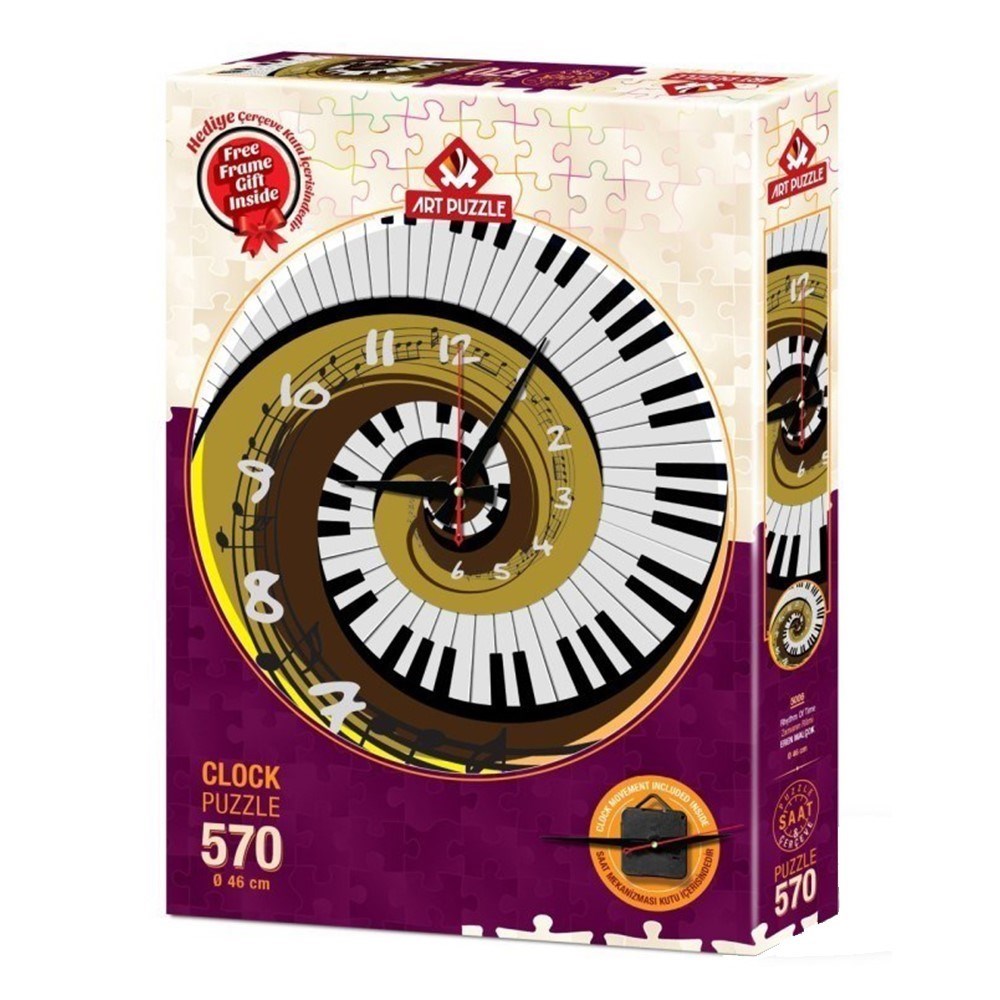 نمایش جزئیات برای  پازل 5006 (570 تکه) Rhythm of Time تصویر  پازل 5006 (570 تکه) Rhythm of Time