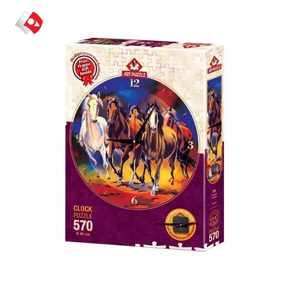 نمایش جزئیات برای  پازل ساعتی 5004 (570 تکه) Puzzle Clock the Jades تصویر  پازل ساعتی 5004 (570 تکه) Puzzle Clock the Jades