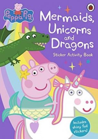 نمایش جزئیات برای  Peppa Pig Mermaids Unicorns and Dragons Sticker Activity تصویر  Peppa Pig Mermaids Unicorns and Dragons Sticker Activity