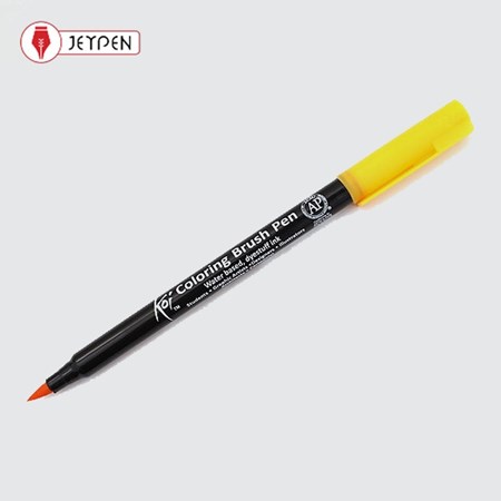 نمایش جزئیات برای  ماژیک براش زرد پر رنگ ساکورا تصویر  ماژیک براش زرد پر رنگ ساکورا