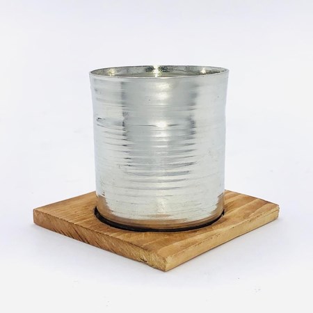 نمایش جزئیات برای  گلدان قلع متوسط تصویر  گلدان قلع متوسط