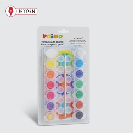 نمایش جزئیات برای  پریمو رنگ پوستر (گواش) 14 رنگ 4/5 میل مدل 439T14BL تصویر  پریمو رنگ پوستر (گواش) 14 رنگ 4/5 میل مدل 439T14BL