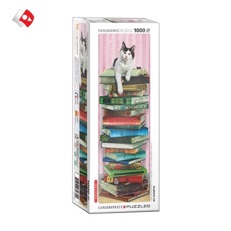 نمایش جزئیات برای  پازل پانورامیک 1000 تکه 60105632 Academic Cat تصویر  پازل پانورامیک 1000 تکه 60105632 Academic Cat