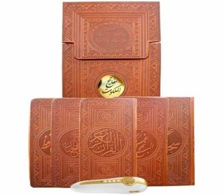 نمایش جزئیات برای  مجموعه 5 جلدی مفاتیح الملکوت همراه با قلم هوشمند تصویر  مجموعه 5 جلدی مفاتیح الملکوت همراه با قلم هوشمند