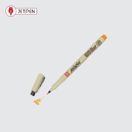 نمایش جزئیات برای  قلم براش پیگما رنگ نارنجی ساکورا تصویر  قلم براش پیگما رنگ نارنجی ساکورا