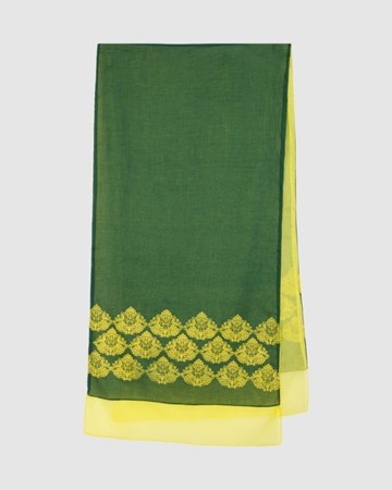 نمایش جزئیات برای  شال وال 2 رو (مرغ باران سبز) تصویر  شال وال 2 رو (مرغ باران سبز)