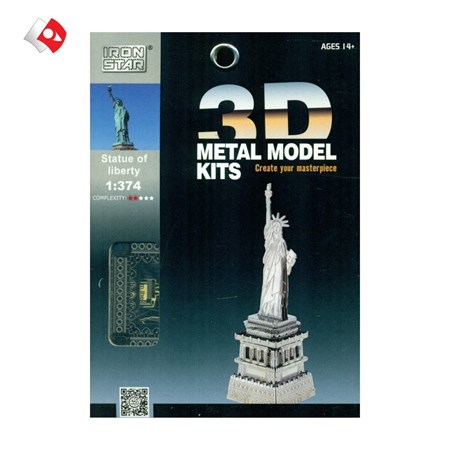 نمایش جزئیات برای  Statue OF liberty (3D metal model kits B21166) تصویر  Statue OF liberty (3D metal model kits B21166)