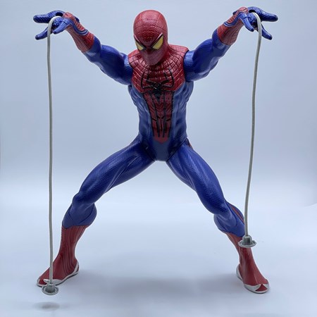 نمایش جزئیات برای  فیگور اسپایدرمن بزرگ با تار بادکشی تصویر  فیگور اسپایدرمن بزرگ با تار بادکشی