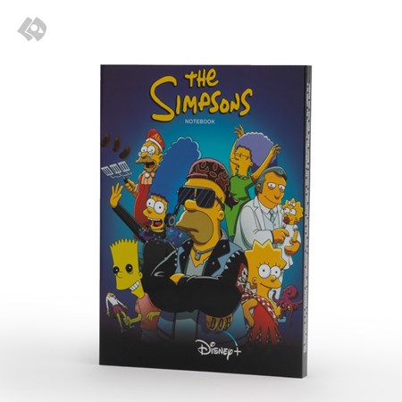 تصویر  دفتر یادداشت همیشه مدل Simpsons کد 123