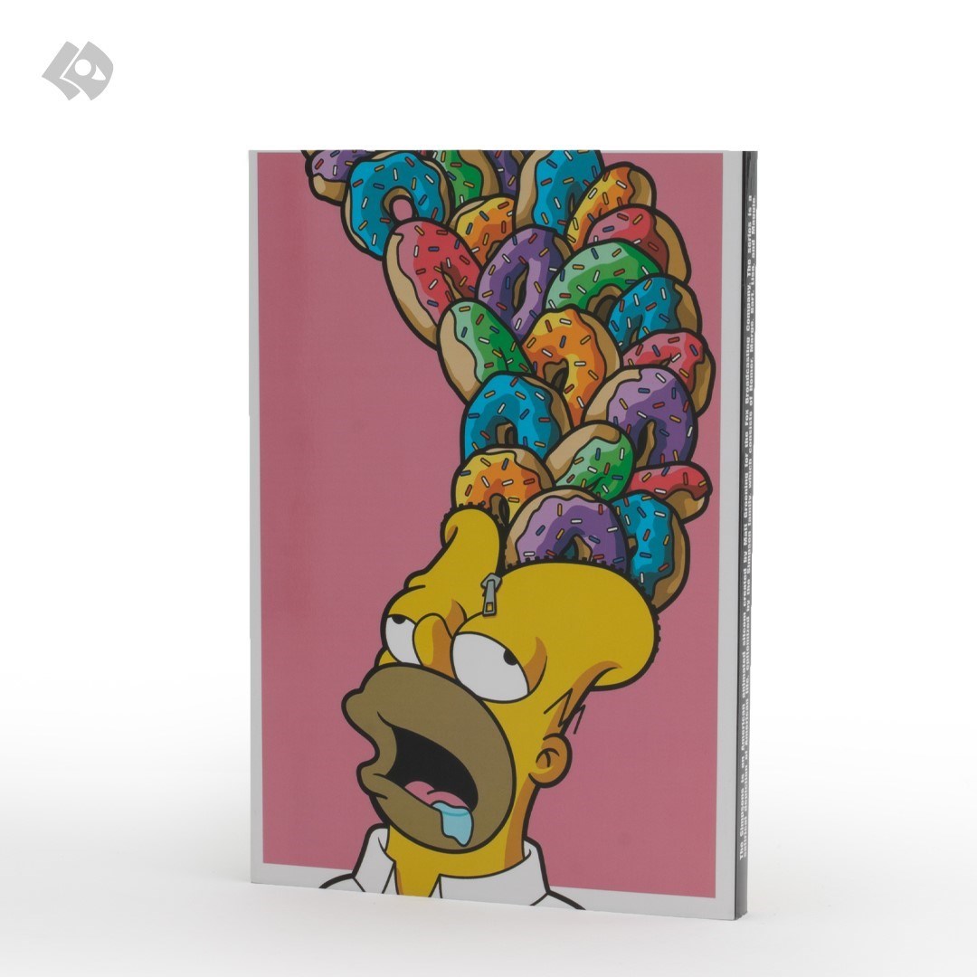 تصویر  دفتر یادداشت همیشه مدل Simpsons کد 147