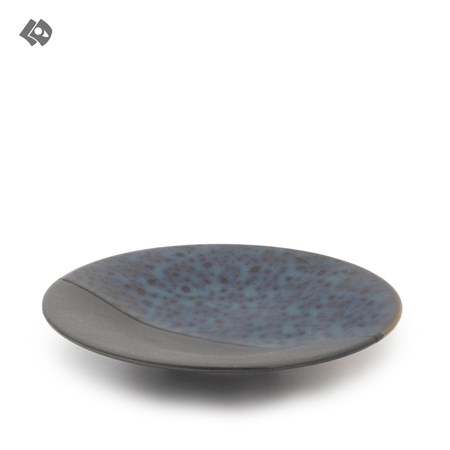 نمایش جزئیات برای  بشقاب سرامیکی لعاب دار رنگ آبی تصویر  بشقاب سرامیکی لعاب دار رنگ آبی