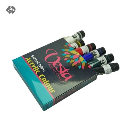 نمایش جزئیات برای  رنگ اکریلیک وستا 6 رنگ 21 میل تصویر  رنگ اکریلیک وستا 6 رنگ 21 میل