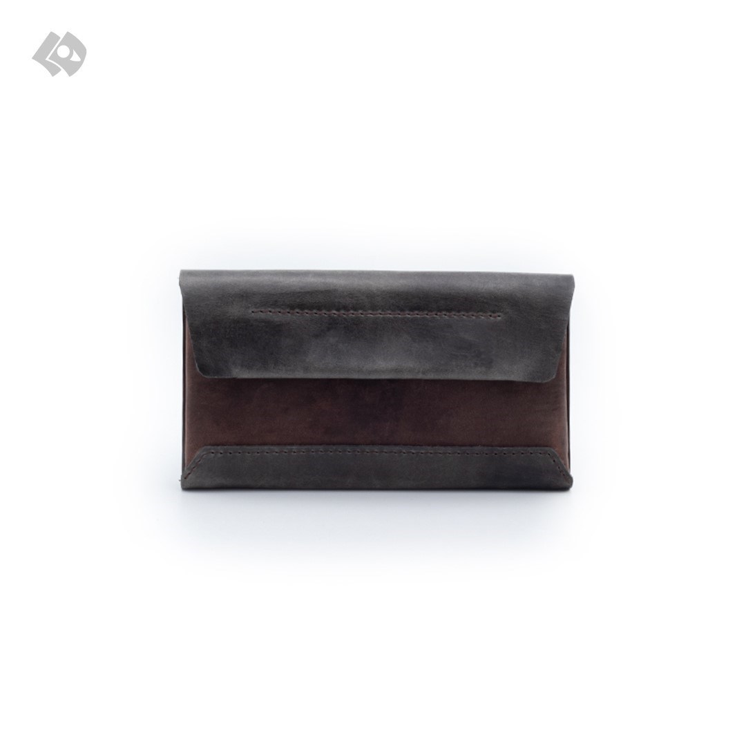 نمایش جزئیات برای  کیف پول چرم سریتا رنگ طوسی عسلی (آیفون) تصویر  کیف پول چرم سریتا رنگ طوسی عسلی (آیفون)