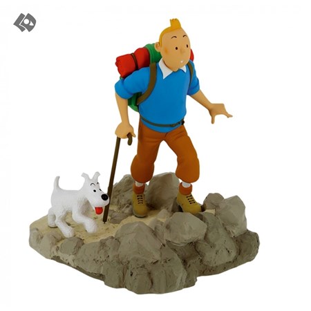 تصویر  مجسمه و فیگور کلکسیونی تن تن tin tin مدل tintin hiker moon کد 47000