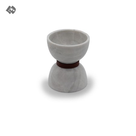 نمایش جزئیات برای  شمعدان سنگی هدرا ساعت شنی رنگ سفید ماربل تصویر  شمعدان سنگی هدرا ساعت شنی رنگ سفید ماربل