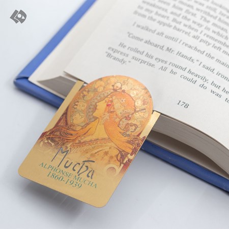 نمایش جزئیات برای  بوک مارک فلزی مشاهیر طرح Mucka تصویر  بوک مارک فلزی مشاهیر طرح Mucka