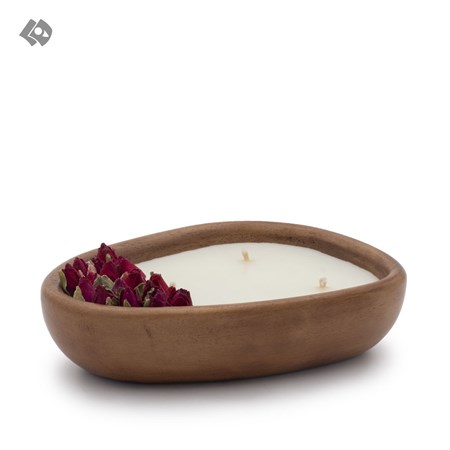 نمایش جزئیات برای  شمع چوبی دفرمه بزرگ گلدار (CO507) تصویر  شمع چوبی دفرمه بزرگ گلدار (CO507)