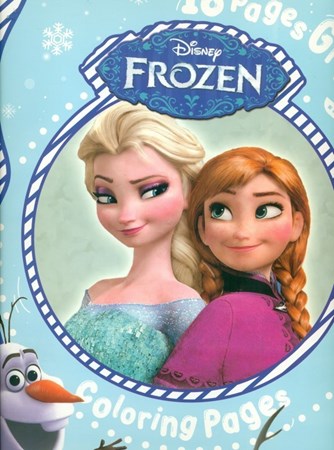 نمایش جزئیات برای  دفتر رنگ آمیزی کودکان فروزن تصویر  دفتر رنگ آمیزی کودکان فروزن