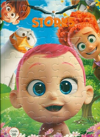 نمایش جزئیات برای  پازل پشت وایت بردی Storks تصویر  پازل پشت وایت بردی Storks