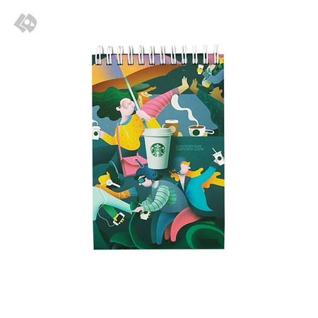 نمایش جزئیات برای  دفتر یادداشت پالتویی STARBUKS کد 387 تصویر  دفتر یادداشت پالتویی STARBUKS کد 387
