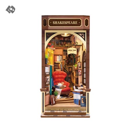 نمایش جزئیات برای  خانه مینیاتوری روبوتایم طرح Bookstore کد TGB07 تصویر  خانه مینیاتوری روبوتایم طرح Bookstore کد TGB07