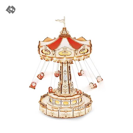 نمایش جزئیات برای  پازل 3 بعدی موزیک باکس روبوتایم طرح Swing Ride کد EA02 تصویر  پازل 3 بعدی موزیک باکس روبوتایم طرح Swing Ride کد EA02