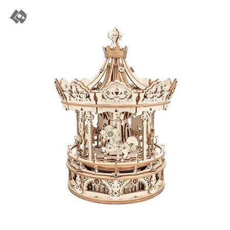 نمایش جزئیات برای  پازل 3 بعدی موزیک باکس روبوتایم طرح Romantic Carousel کد AMK62 تصویر  پازل 3 بعدی موزیک باکس روبوتایم طرح Romantic Carousel کد AMK62
