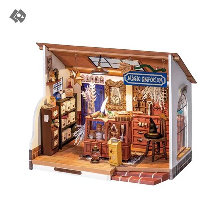 نمایش جزئیات برای  Kiki's Magic EmporiumDG155 پازل مینیاتوری روبوتایم مدل فروشگاه جادویی کی کی تصویر  Kiki's Magic EmporiumDG155 پازل مینیاتوری روبوتایم مدل فروشگاه جادویی کی کی