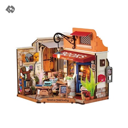 نمایش جزئیات برای  Corner BookstoreDG164 پازل مینیاتوری روبوتایم مدل کتابفروشی نبش کومر تصویر  Corner BookstoreDG164 پازل مینیاتوری روبوتایم مدل کتابفروشی نبش کومر