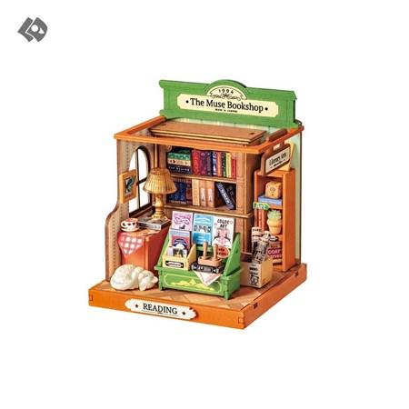 نمایش جزئیات برای  The Muse BookshopDS040 پازل مینیاتوری روبوتایم مدل کتابفروشی میوز تصویر  The Muse BookshopDS040 پازل مینیاتوری روبوتایم مدل کتابفروشی میوز