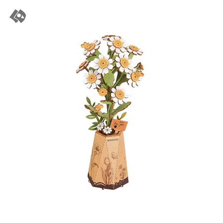 نمایش جزئیات برای  ChamomileTW061 پازل مینیاتوری روبوتایم مدل گل بابونه تصویر  ChamomileTW061 پازل مینیاتوری روبوتایم مدل گل بابونه