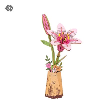 نمایش جزئیات برای  Pink LilyTW071 پازل مینیاتوری روبوتایم مدلگل لیلی تصویر  Pink LilyTW071 پازل مینیاتوری روبوتایم مدلگل لیلی