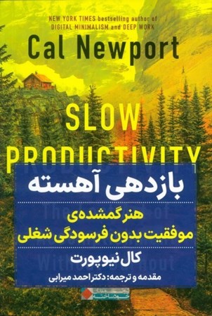 نمایش جزئیات برای  بازدهی آهسته (هنر گمشده موفقیت بدون فرسودگی شغلی) تصویر  بازدهی آهسته (هنر گمشده موفقیت بدون فرسودگی شغلی)