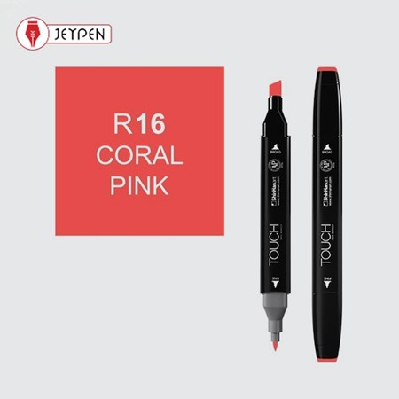 نمایش جزئیات برای  ماژیک راندو تاچ بدنه مشکی رنگ صورتی کرال R16 تصویر  ماژیک راندو تاچ بدنه مشکی رنگ صورتی کرال R16