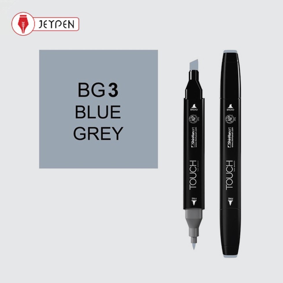 نمایش جزئیات برای  ماژیک راندو تاچ بدنه مشکی رنگ آبی گری کد BG3 تصویر  ماژیک راندو تاچ بدنه مشکی رنگ آبی گری کد BG3