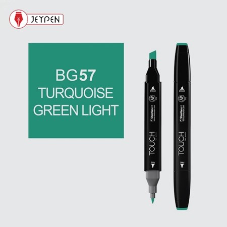 نمایش جزئیات برای  ماژیک راندو تاچ بدنه مشکی رنگ ترکوئس گرین لایت کد BG57 تصویر  ماژیک راندو تاچ بدنه مشکی رنگ ترکوئس گرین لایت کد BG57