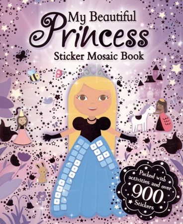 نمایش جزئیات برای  My beautiful princess sticker mosaic book تصویر  My beautiful princess sticker mosaic book