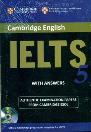 نمایش جزئیات برای  Cambridge english ielts 5 with CD تصویر  Cambridge english ielts 5 with CD
